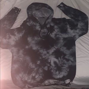 Blue and white Hoodie